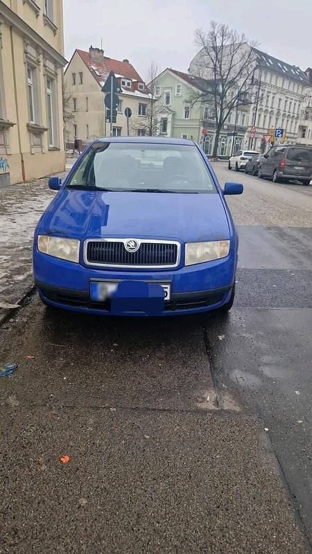Gebraucht Skoda Fabia 75 PS (55 kW) 2003 Blau Kleinwagen