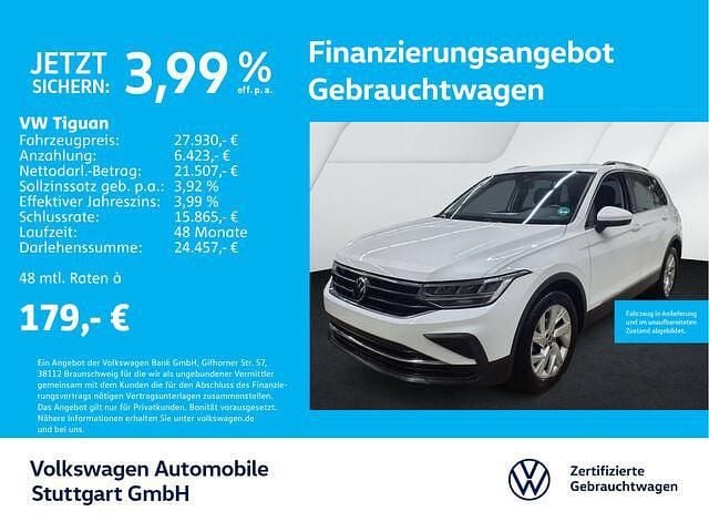 Gebraucht VW Tiguan Move 150 PS (110 kW) 2024 Weiß SUV