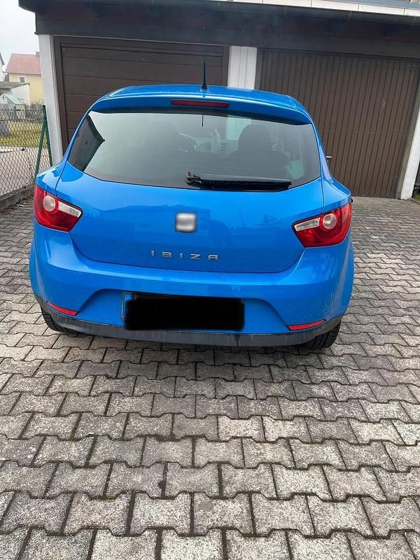 Gebraucht Seat Ibiza 86 PS (63 kW) 2009 Blau Kleinwagen