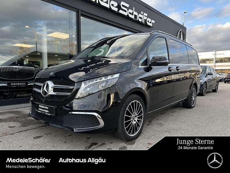 Obsidianschwarz Gebraucht 2023 Mercedes V300 Exclusive Van / Kleinbus | 66.850 € (Superpreis) - Bild 1/4