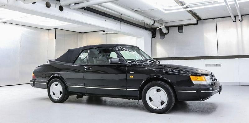 Gebraucht Saab 900 Cabriolet 126 PS (92 kW) 1989 Schwarz Cabrio