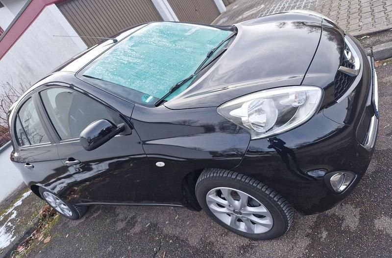 Gebraucht Nissan Micra Acenta 80 PS (58 kW) 2017 Schwarz Kleinwagen