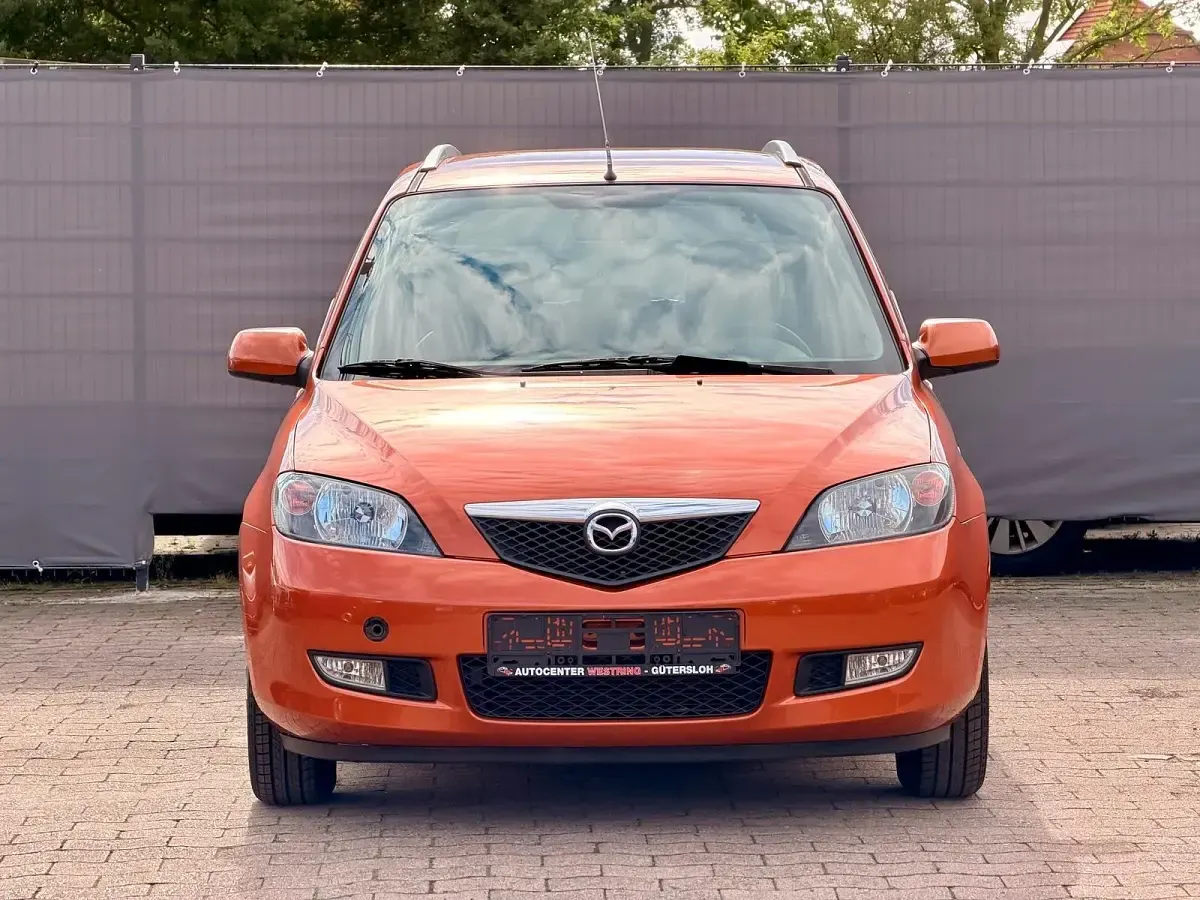 Gebraucht Mazda 2 80 PS (58 kW) 2003 Orange Kleinwagen