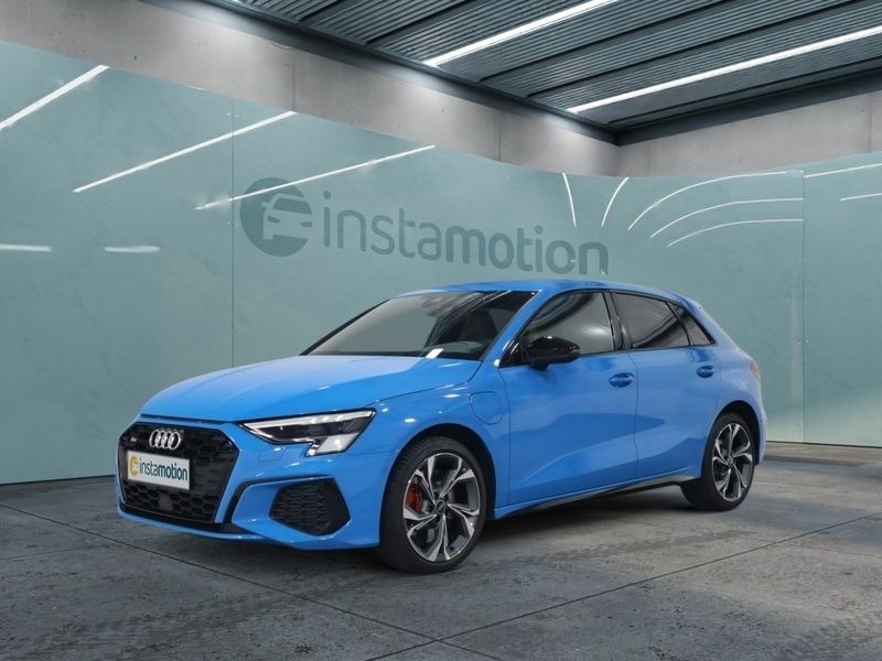 Blau Gebraucht 2022 Audi A3 e-tron Sport Kleinwagen | 34.320 € - Bild 1/4