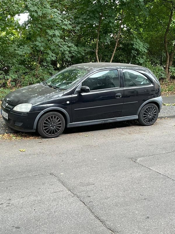 Schwarz Gebraucht 2005 Opel Corsa Coupé | 650 € (Superpreis) - Bild 1/4