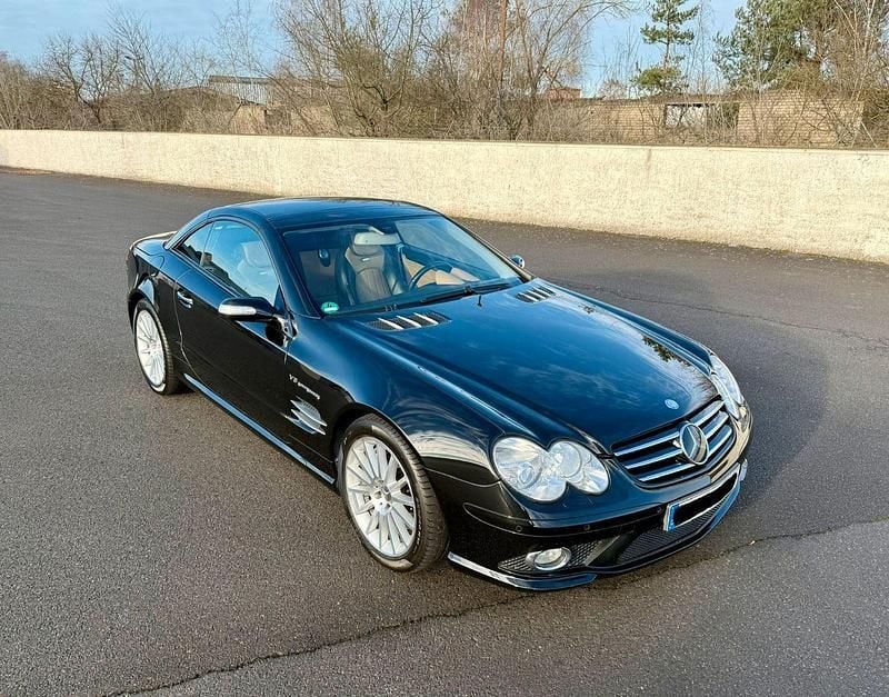 Schwarz Gebraucht 2005 Mercedes SL55 AMG AMG Cabrio | 49.000 € (Fairer Preis) - Bild 1/4