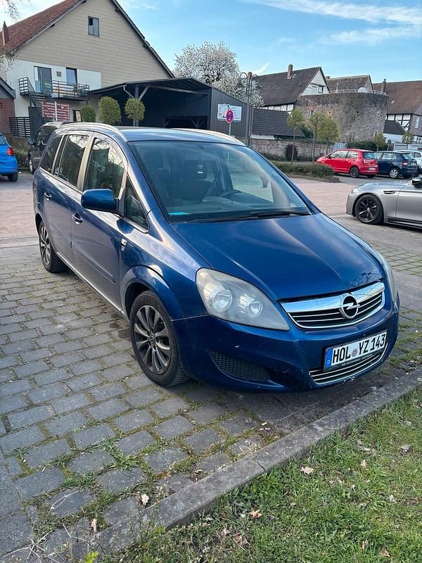 Gebraucht Opel Zafira 2010 Blau Van / Kleinbus