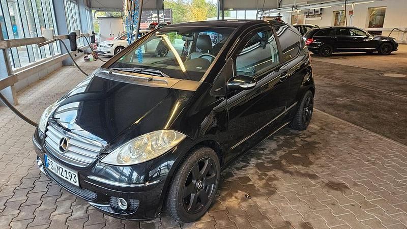 Schwarz Gebraucht 2007 Mercedes A200 Avantgarde Kleinwagen | 1.600 € (Guter Preis) - Bild 1/4