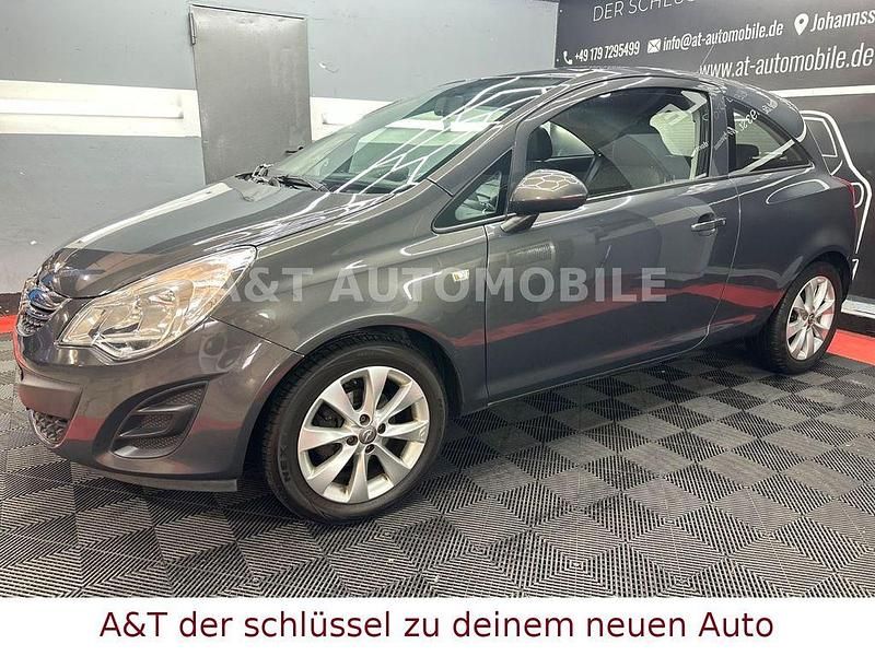 Gebraucht Opel Corsa Active 87 PS (63 kW) 2013 Grau Kleinwagen