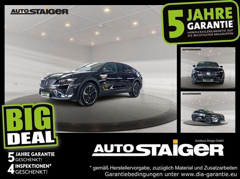 Lackierung schwarz perla nera/typ a Gebraucht 2023 Peugeot 408 GT GTi Limousine | 32.490 € - Bild 1/4