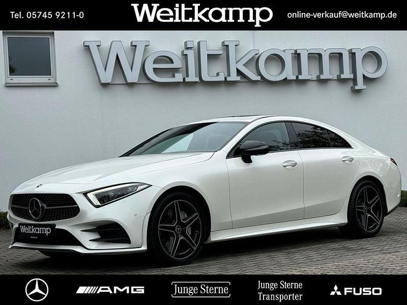 Weiß Gebraucht 2018 Mercedes CLS450 AMG Limousine | 41.985 € (Fairer Preis) - Bild 1/4