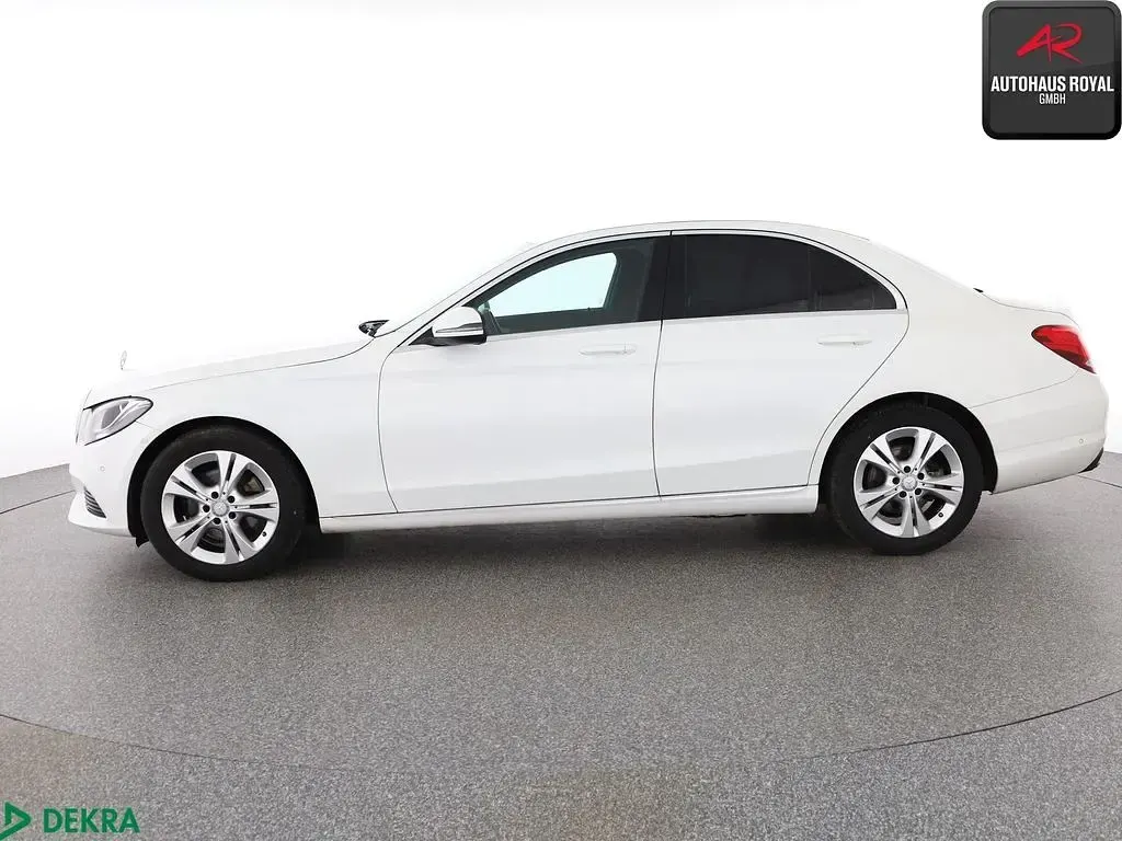 Gebraucht Mercedes C200 Exclusive 184 PS (135 kW) 2016 Polarweiss Limousine
