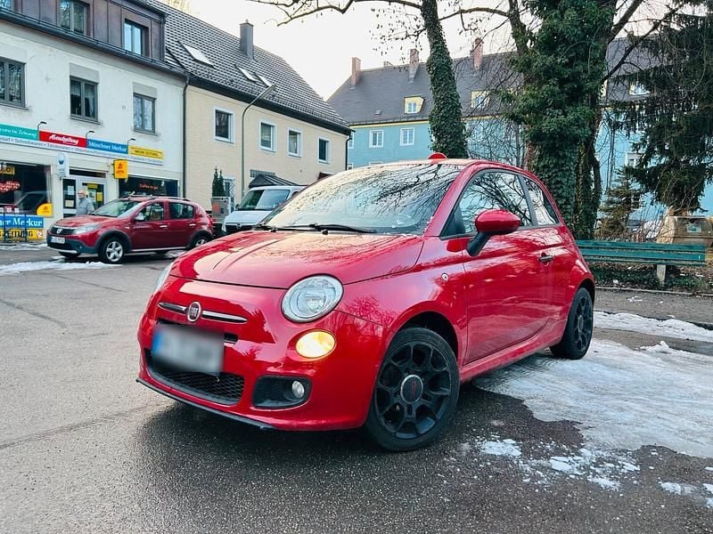 Rot Gebraucht 2013 Fiat 500S S Kleinwagen | 8.590 € - Bild 1/4