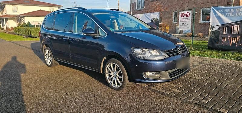 Gebraucht VW Sharan 150 PS (110 kW) 2015 Blau Van / Kleinbus