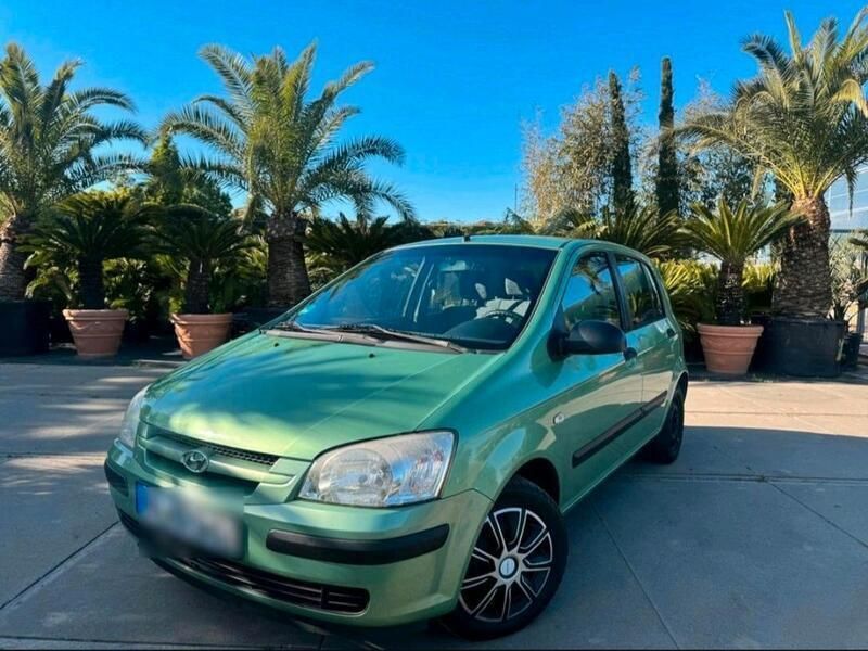 Grün Gebraucht 2003 Hyundai Getz Edition+ Kleinwagen | 1.399 € (Fairer Preis) - Bild 1/4