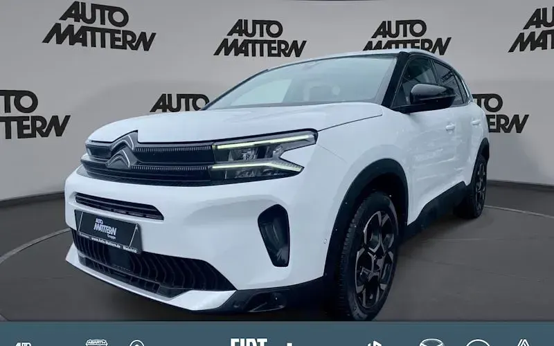 Gebraucht Citroën C5 Aircross PureTech 131 PS (96 kW) 2024 Lack weiss banquise/typ aussenverkleidun SUV