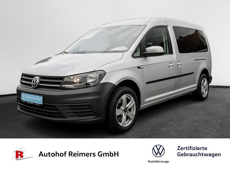 Silber Gebraucht 2020 VW Caddy Maxi Trendline Van / Kleinbus | 22.890 € (Superpreis) - Bild 1/4