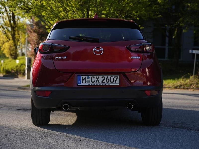 Gebraucht Mazda CX-3 Exclusive-Line 121 PS (88 kW) 2019 Rot SUV