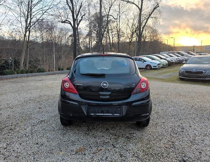 Gebraucht Opel Corsa Edition 80 PS (58 kW) 2008 Schwarz Kleinwagen
