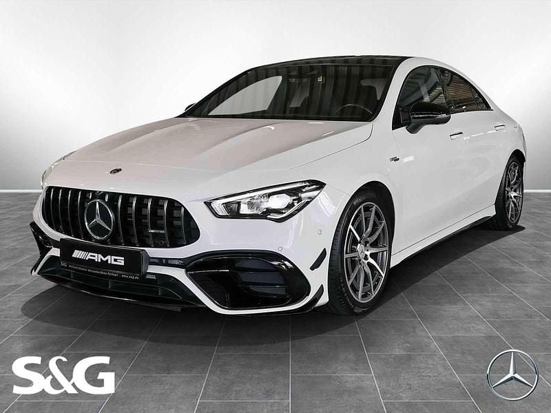 Gebraucht Mercedes CLA45 AMG AMG 387 PS (284 kW) 2022 Unilack polarweiß Coupé