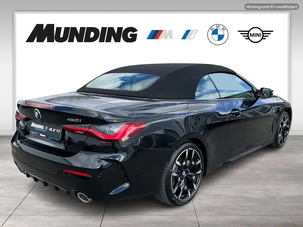 Neu BMW 420 Cabriolet M Sport 184 PS (135 kW) 2025 Schwarz Cabrio