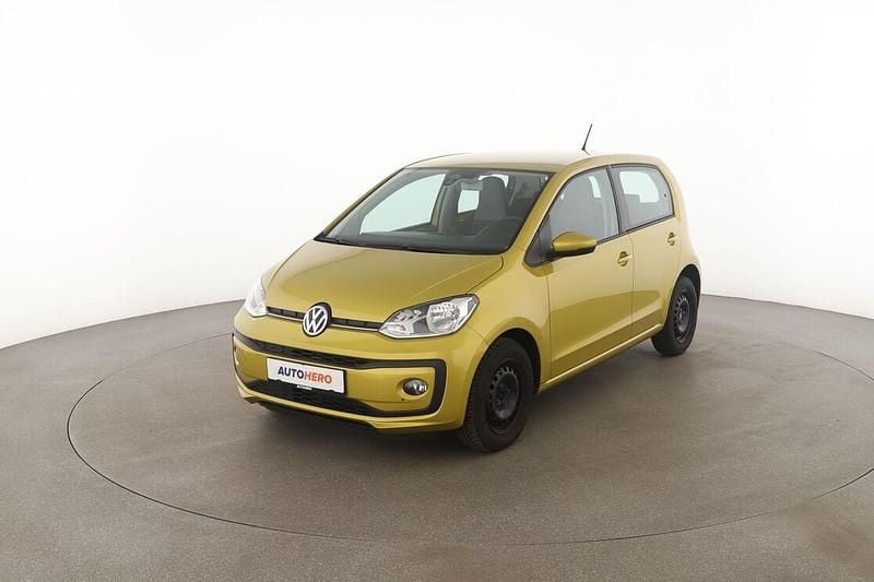 Gelb Gebraucht 2019 VW up! move up! Kleinwagen | 9.990 € (Fairer Preis) - Bild 1/3