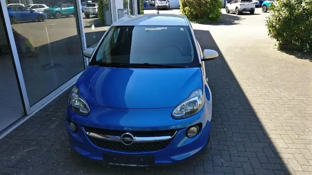 Brugt Opel Adam Jam 69 HK (50 kW) 2015 Blå Hatchback