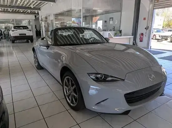 Neu Mazda MX5 Exclusive-Line 132 PS (97 kW) 2025 Aero gray m Cabrio