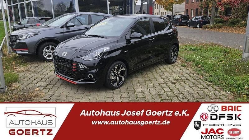 Schwarz Neu 2025 Hyundai i10 N Line Kleinwagen | 19.790 € (Fairer Preis) - Bild 1/4