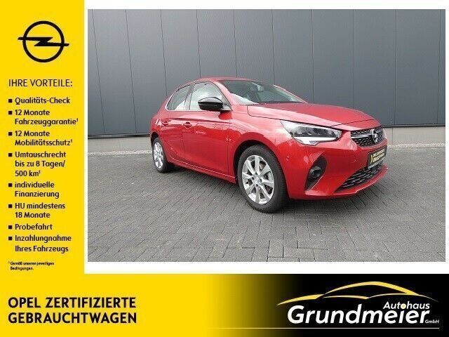 Rot metallic Gebraucht 2020 Opel Corsa Elegance Kleinwagen | 16.999 € (Etwas zu teuer) - Bild 1/4