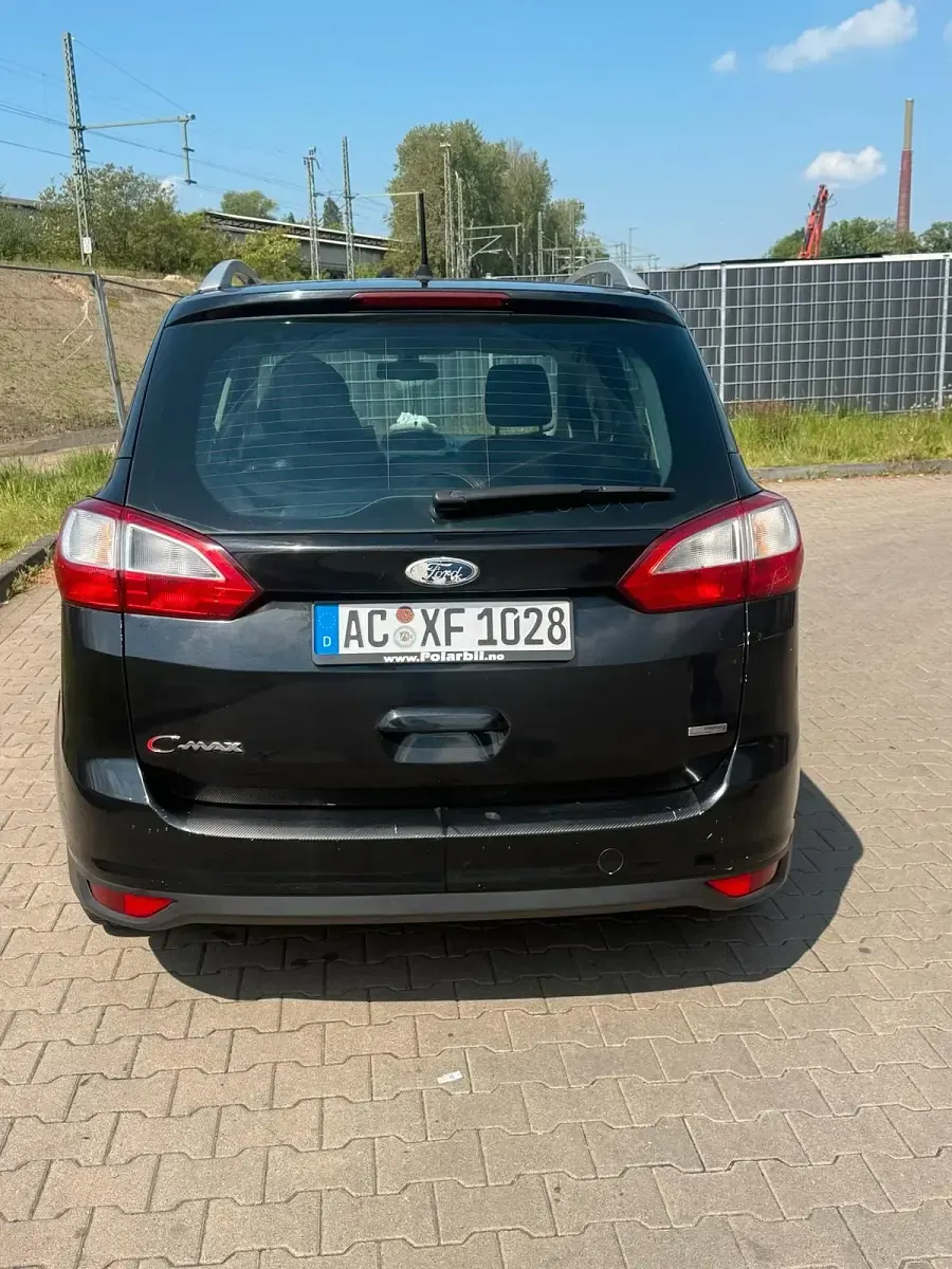 Gebraucht Ford Grand C-Max 95 PS (69 kW) 2012 Schwarz Van / Kleinbus