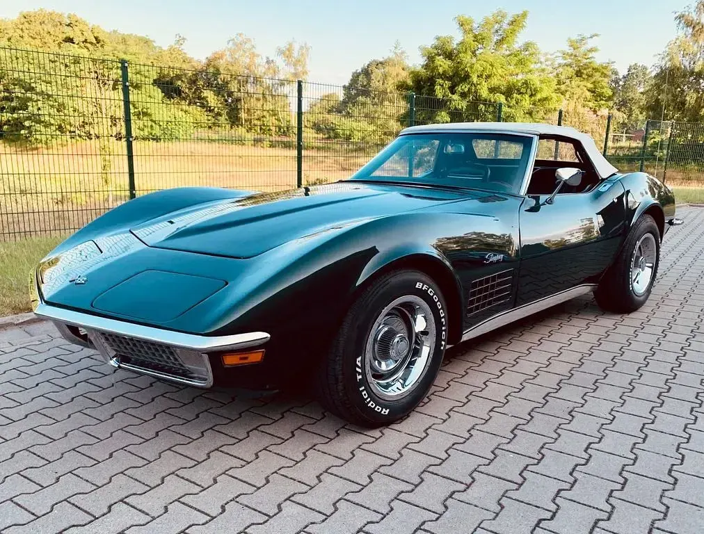 Gebraucht Corvette C3 204 PS (150 kW) 1971 Grün Cabrio