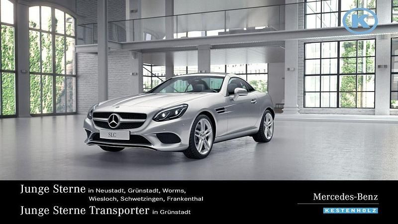 Iridiumsilber Gebraucht 2019 Mercedes SLC300 Cabrio | 36.990 € (Fairer Preis) - Bild 1/4