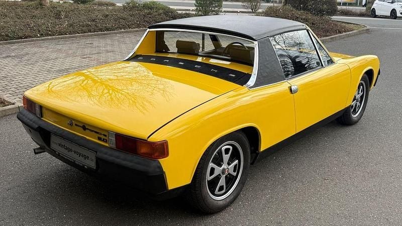 Second-hand Porsche 914 101 CP (74 kW) 1973 Galben Cabrio