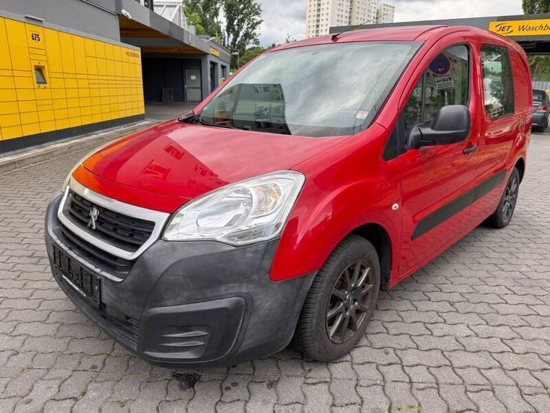 Rot Gebraucht 2015 Peugeot Partner Comfort plus Van / Kleinbus | 3.999 € (Superpreis) - Bild 1/4