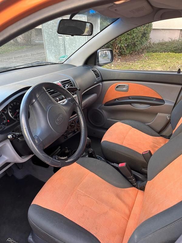 Gebraucht Kia Picanto 65 PS (47 kW) 2006 Orange Kleinwagen