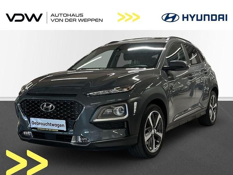 Grau Gebraucht 2020 Hyundai Kona Premium SUV | 19.900 € (Fairer Preis) - Bild 1/4