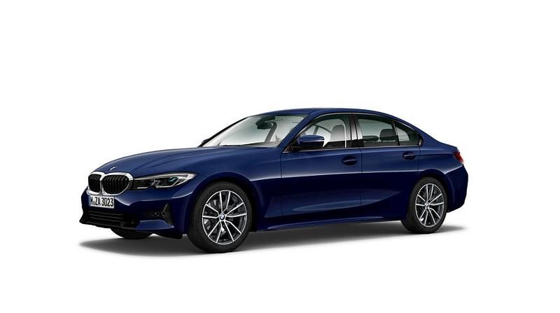Mediterranblau metallic Gebraucht 2020 BMW 320 Sport Line Limousine | 28.890 € (Etwas zu teuer) - Bild 1/3