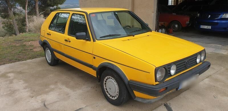 Gelb Gebraucht 1987 VW Golf II GTD Kleinwagen | 3.000 € - Bild 1/4