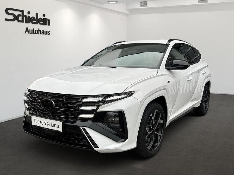 Serenity white Gebraucht 2024 Hyundai Tucson N Line SUV | 33.950 € (Fairer Preis) - Bild 1/4