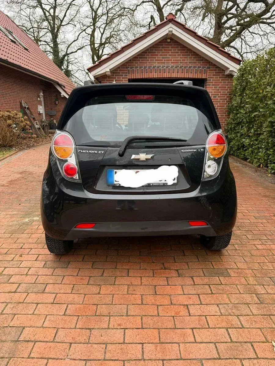 Gebraucht Chevrolet Spark LT 82 PS (60 kW) 2011 Schwarz Kleinwagen