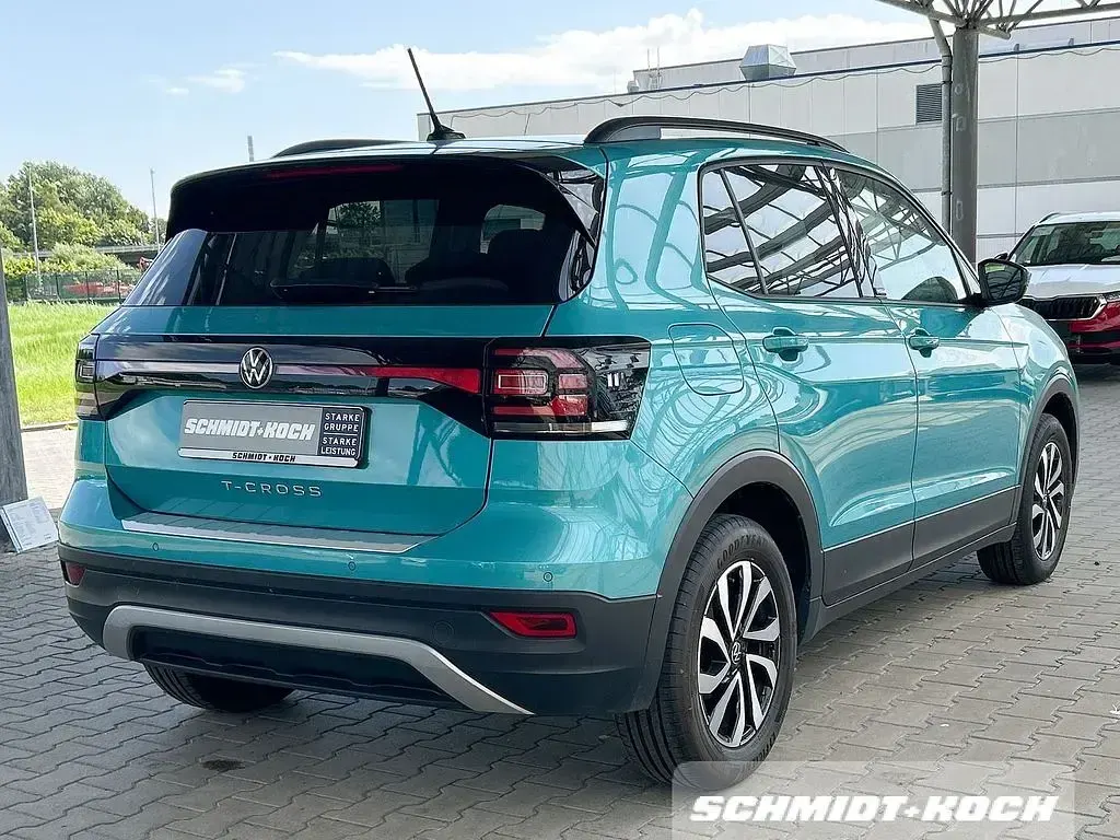 Gebraucht VW T-Cross Active 110 PS (80 kW) 2021 Grün SUV