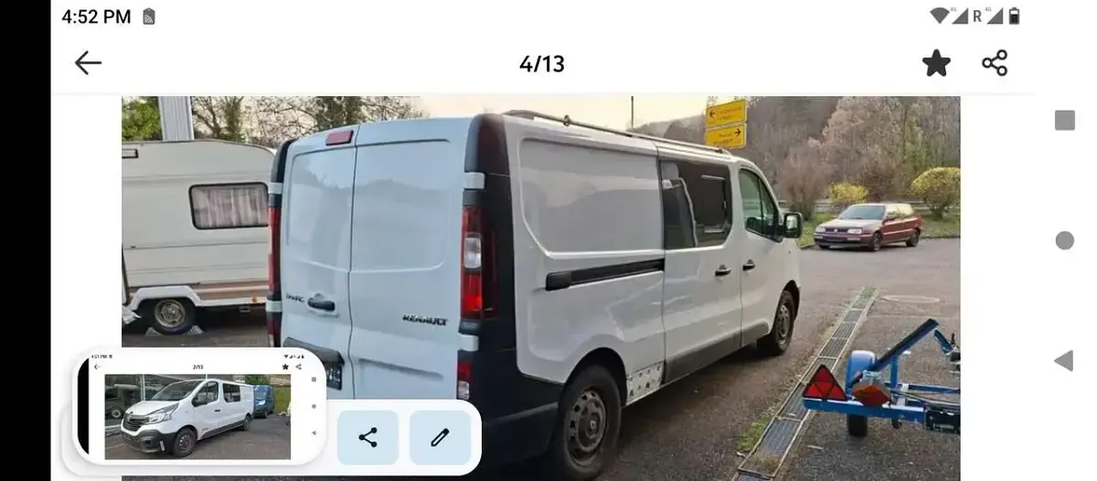 Gebraucht Renault Trafic 114 PS (83 kW) 2013 Van / Kleinbus