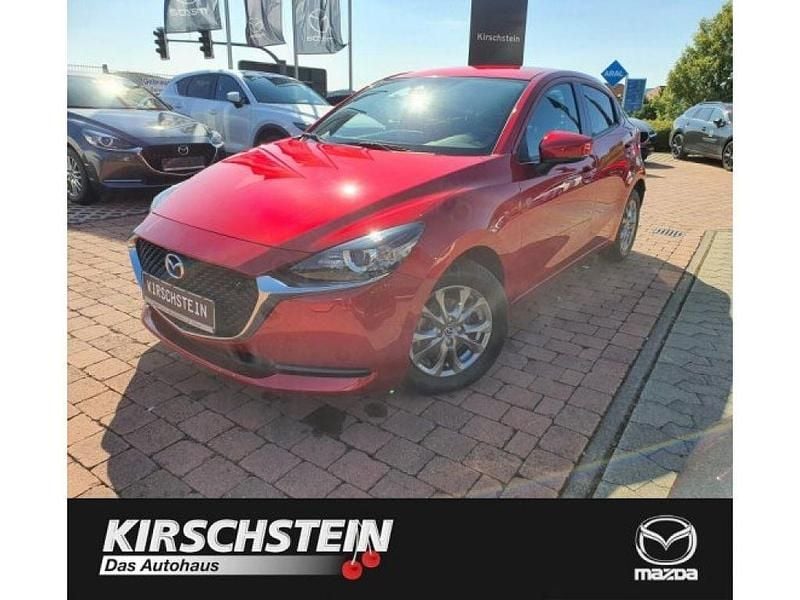 Magmarot metallic Gebraucht 2021 Mazda 2 Exclusive-Line Kleinwagen | 16.900 € (Fairer Preis) - Bild 1/4