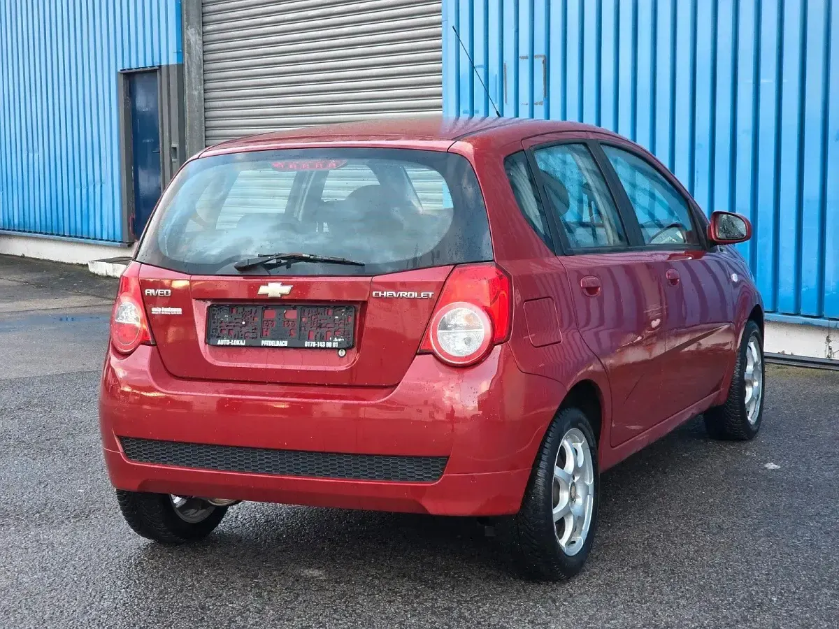 Gebraucht Chevrolet Aveo LS 84 PS (61 kW) 2009 Rot Kleinwagen