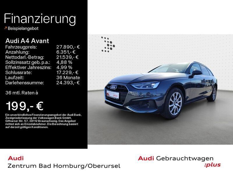 Manhattangrau metallic Gebraucht 2022 Audi A4 Sport Kombi | 27.890 € (Fairer Preis) - Bild 1/4