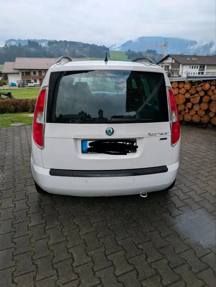 Gebraucht Skoda Roomster 2012 Weiß Van / Kleinbus