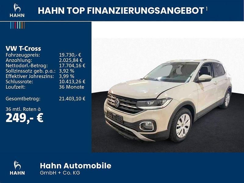 Gebraucht VW T-Cross Style 110 PS (80 kW) 2022 Grau SUV