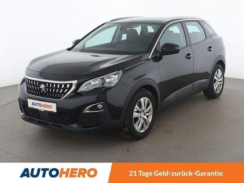 Schwarz Gebraucht 2018 Peugeot 3008 Active SUV | 14.990 € (Guter Preis) - Bild 1/3