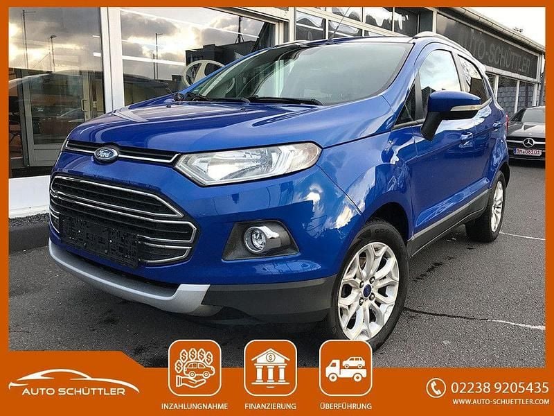 Blau Gebraucht 2017 Ford Ecosport Titanium SUV | 7.990 € (Guter Preis) - Bild 1/4